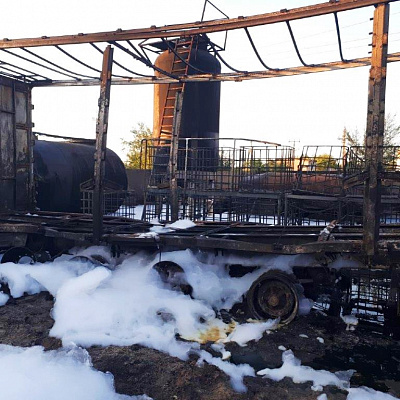 Управлением в Волгоградской области проводятся надзорные мероприятия по факту возгорания емкостей на территории промышленной площадки ООО «Нефть»